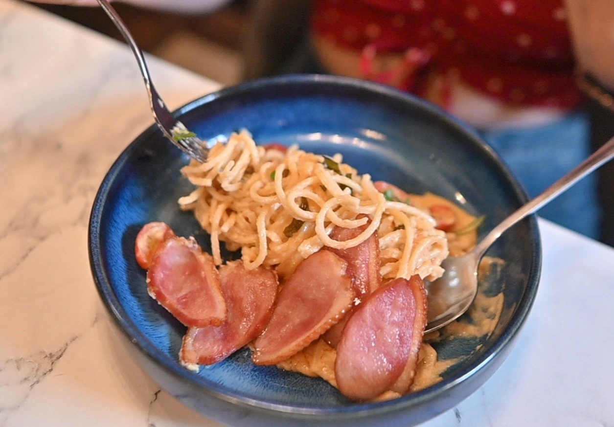 Smoked Duck Pasta in Kuala Lumpur